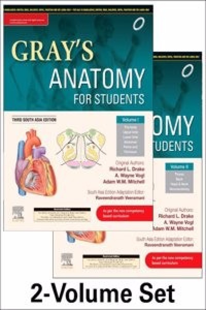 Gray's Anatomy for Students, 3rd South Asia Edition (Two Volume Set) (Paperback) | Released: 03 Jul 2023