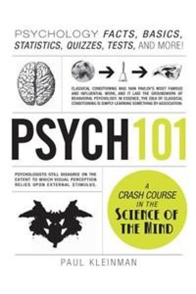 Psych 101: Psychology Facts, Basics, Statistics, Tests, and More! (Hardback) | Released: 18 Sep 2012