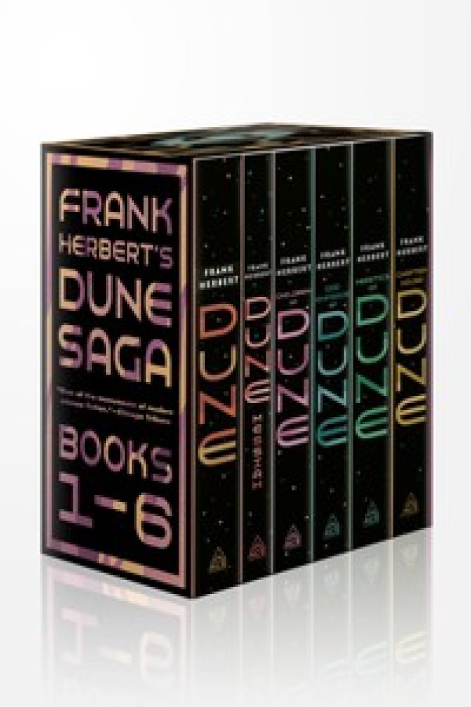 Frank Herbert's Dune Saga 6-Book Boxed Set: Dune, Dune Messiah, Children of Dune, God Emperor of Dune, Heretics of Dune, and Chapterhouse: Dune (SB) | Released: 25 Aug 2020