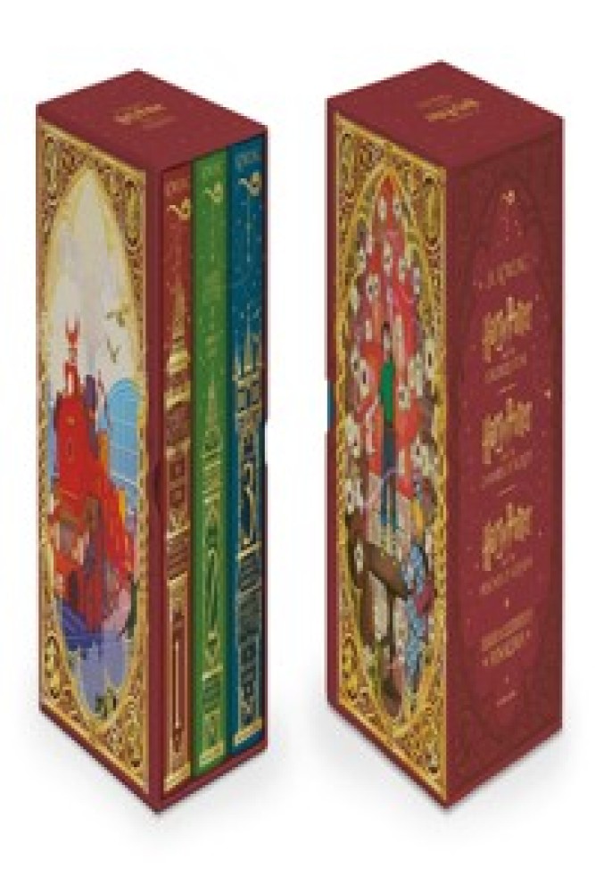 Harry Potter Books 1-3 Boxed Set (Minalima Editions) (SA) | Released: 01 Oct 2024